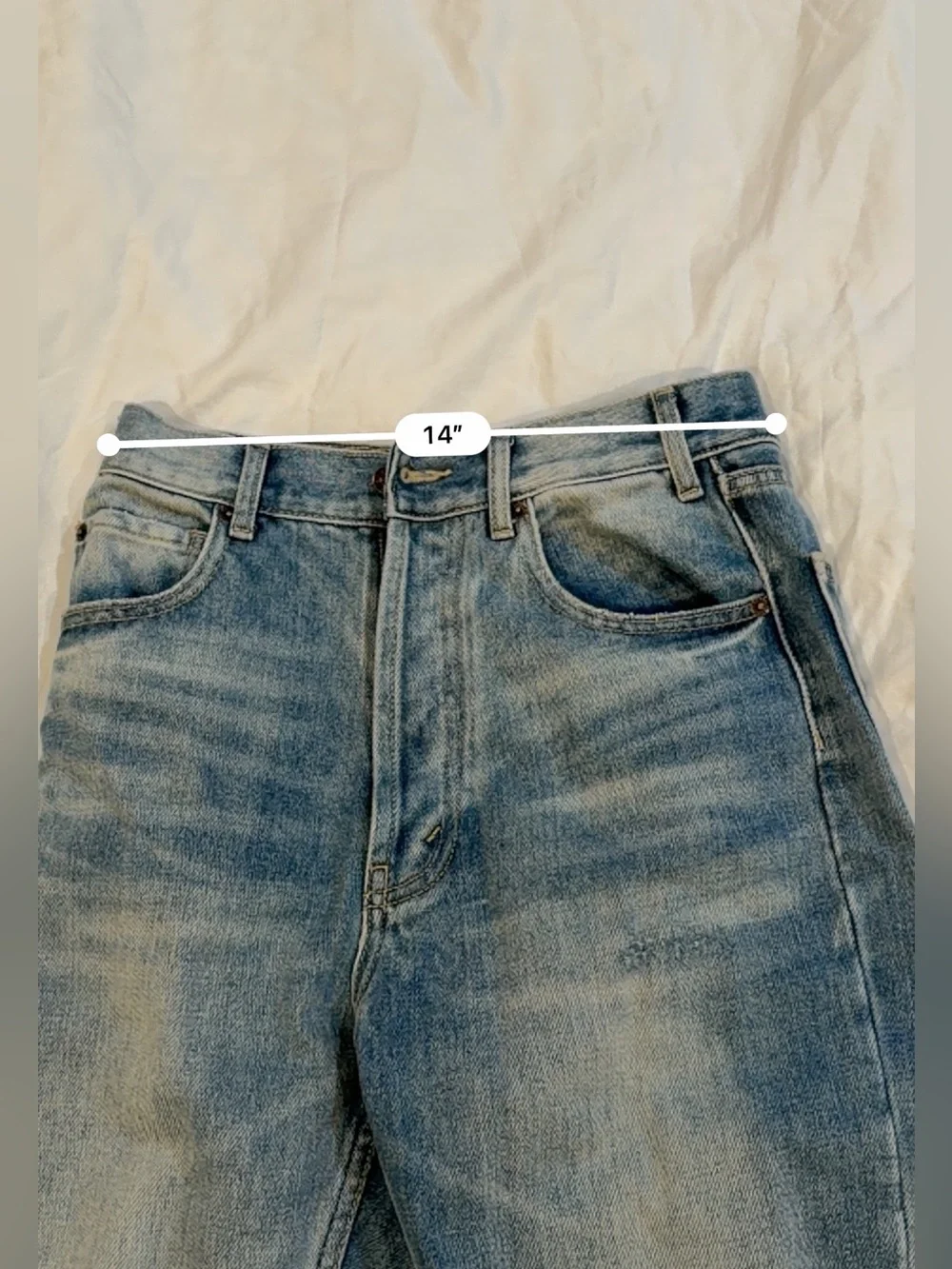 Men's Straight Fit Light Blue Jeans